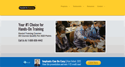 Desktop Screenshot of handsontraining.com